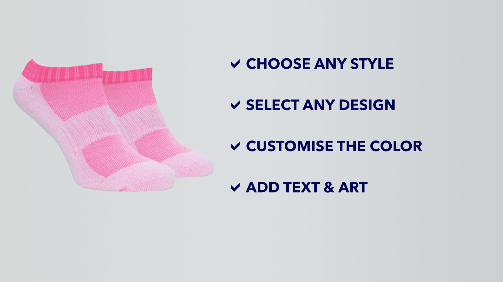 CLIFTON Wave Custom Ankle Socks